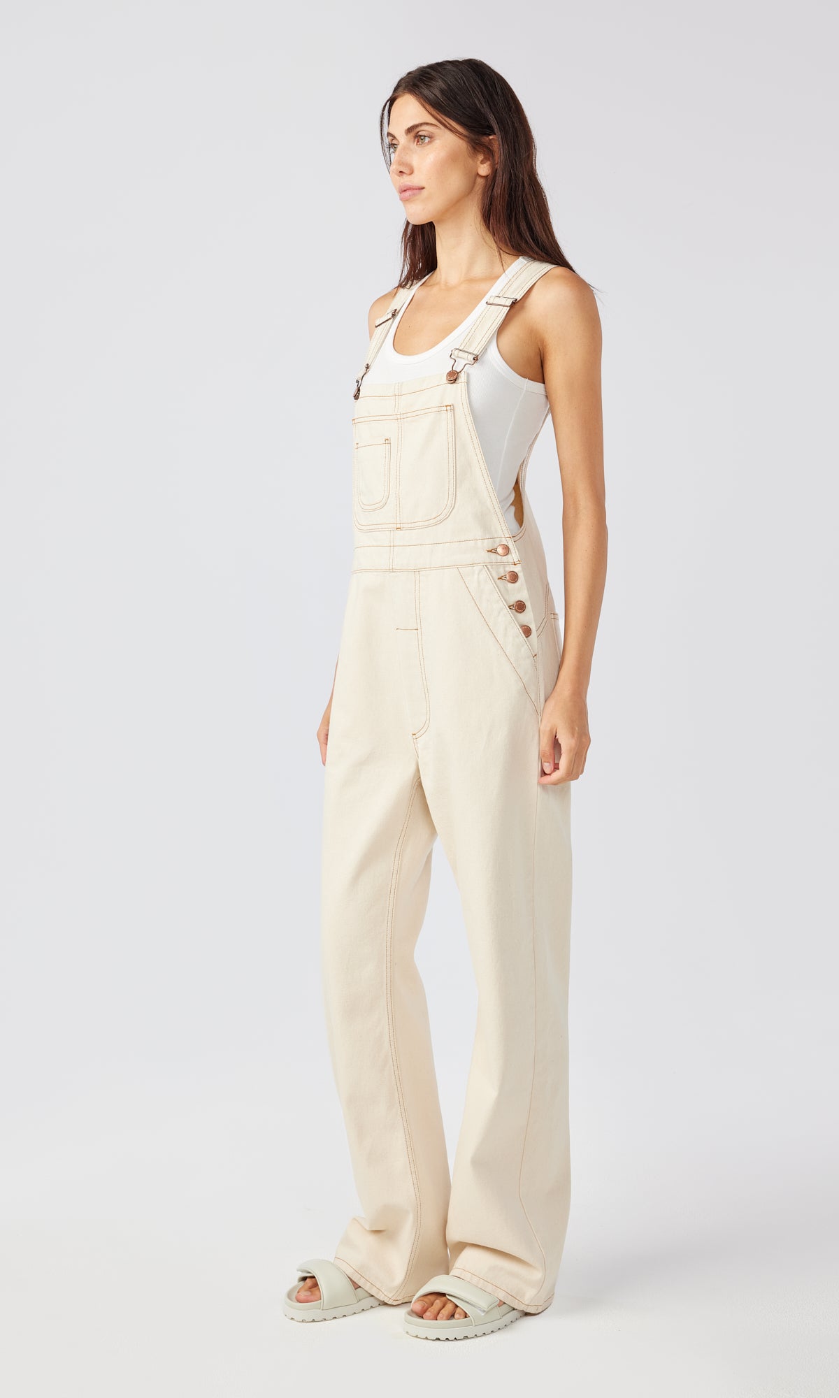 Ms. Grace Cloud Stitch Relaxed Overall