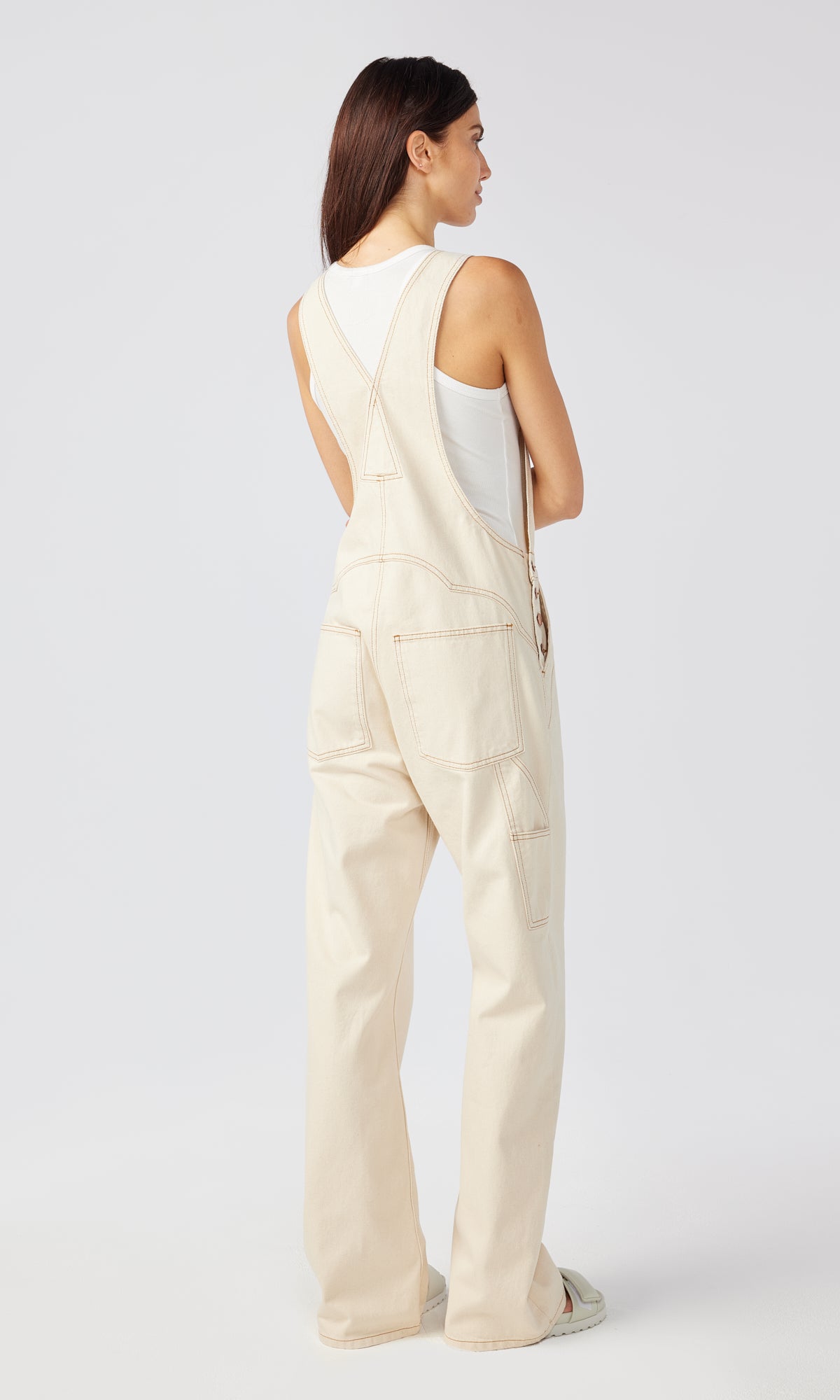 Ms. Grace Cloud Stitch Relaxed Overall