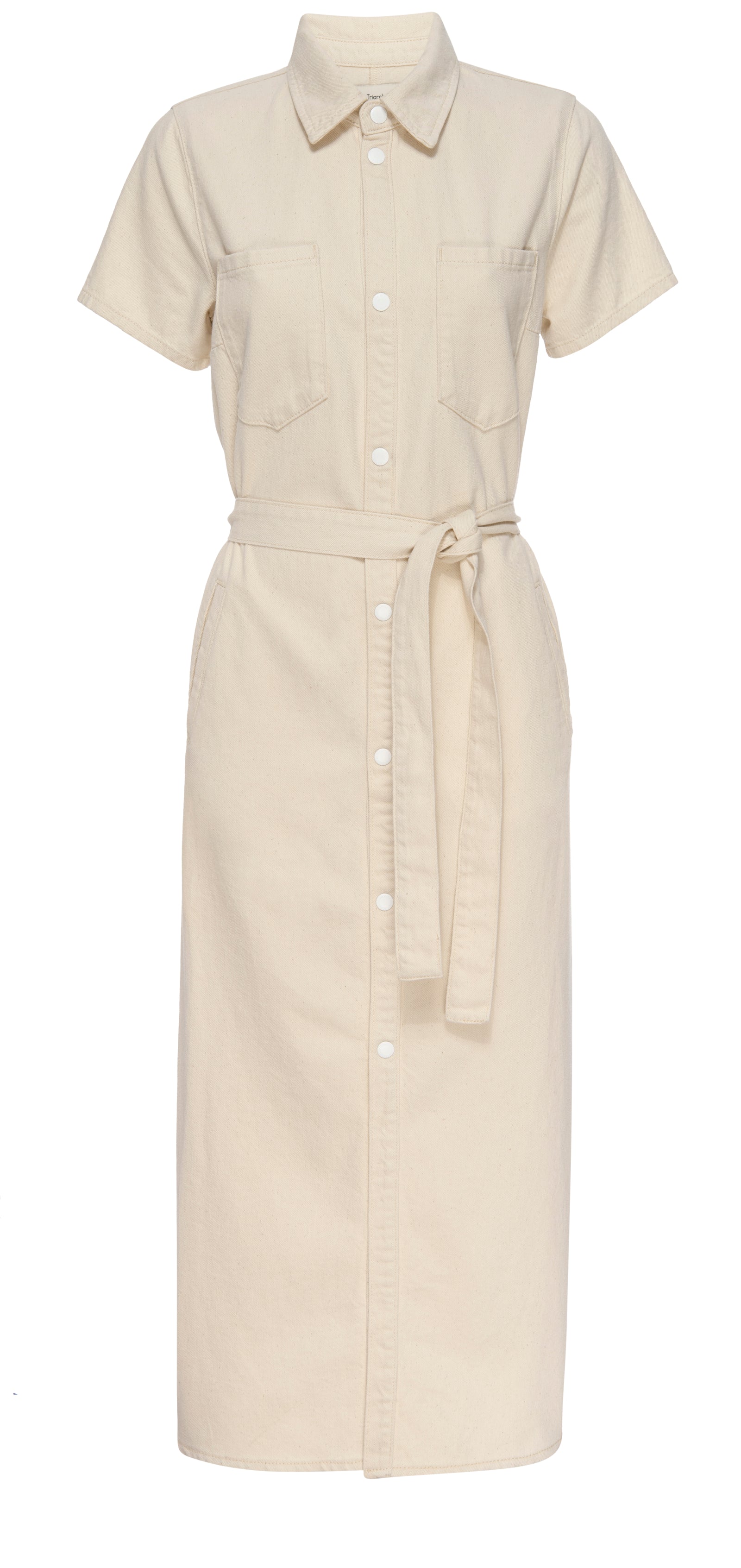 Ms. Sloan Short Sleeve Denim Dress