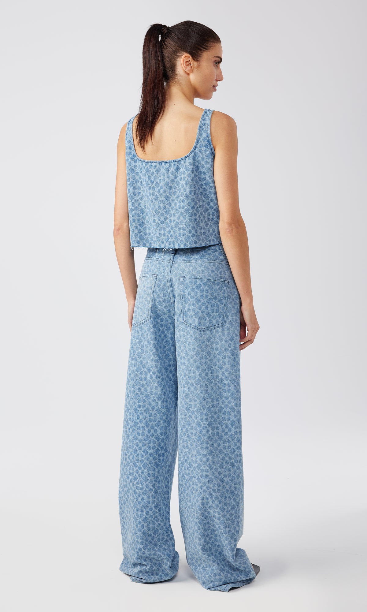 Ms. Harlow Denim Tank Top