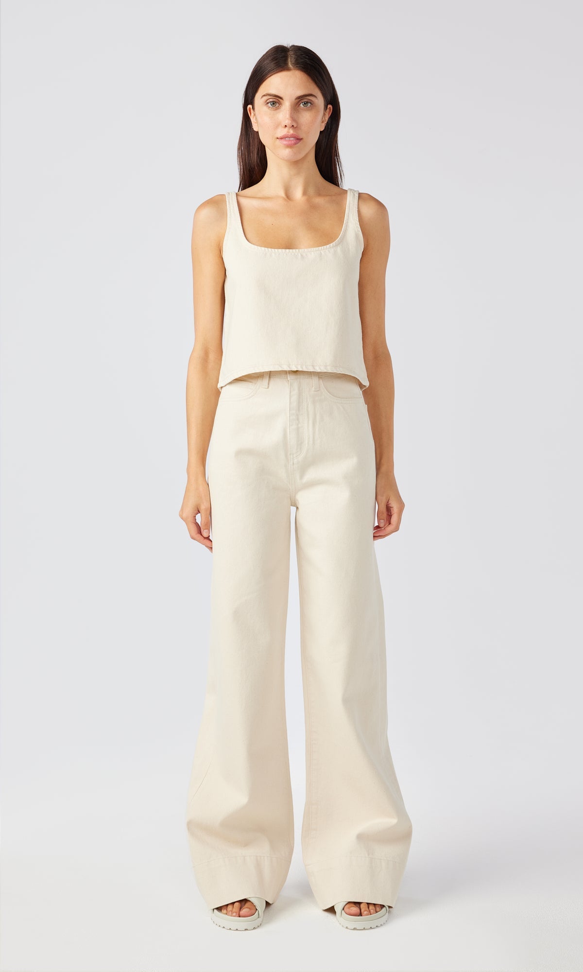 Ms. Harlow Denim Tank