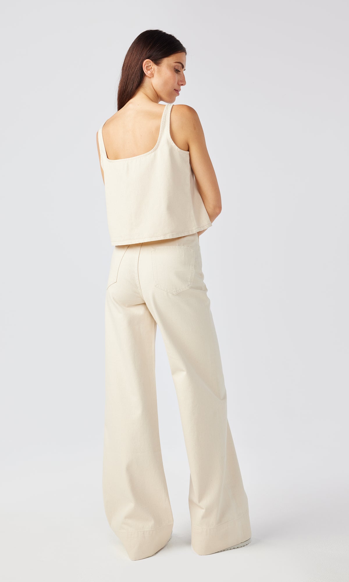 Ms. Harlow Denim Tank