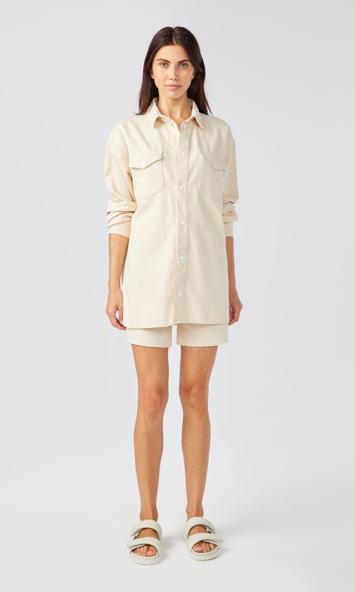 Ms. Charlotte Denim Shirt