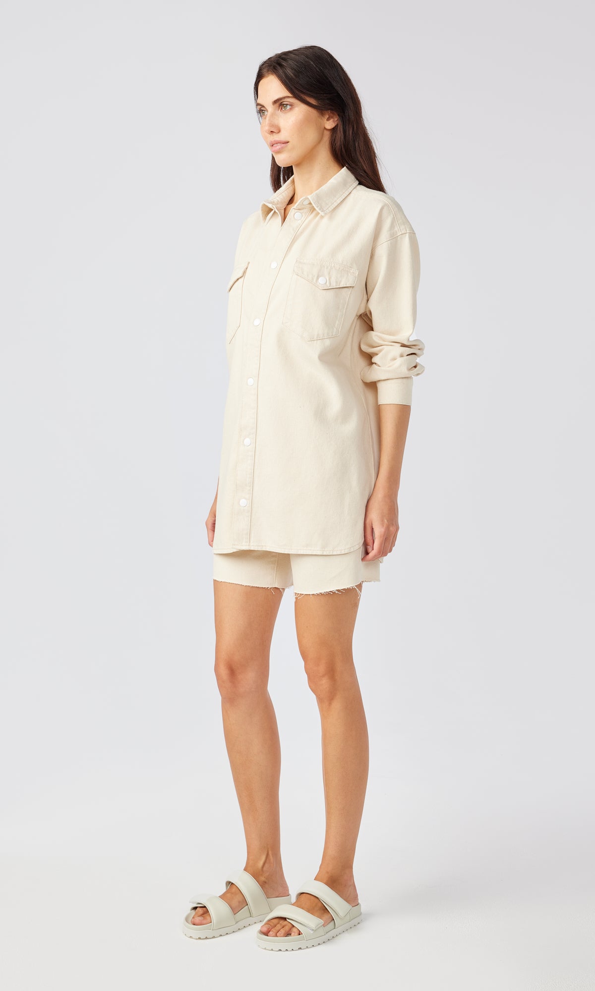 Ms. Charlotte Denim Shirt