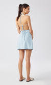 Ms. Armas Drawstring Halter Dress