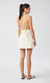 Ms. Armas Drawstring Halter Dress