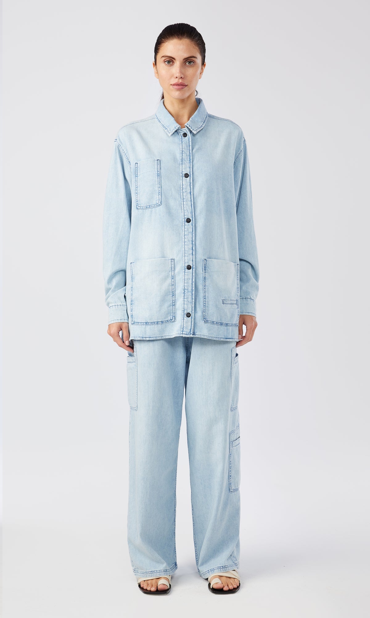 Ms. Campbell Oversized Cargo Shirt