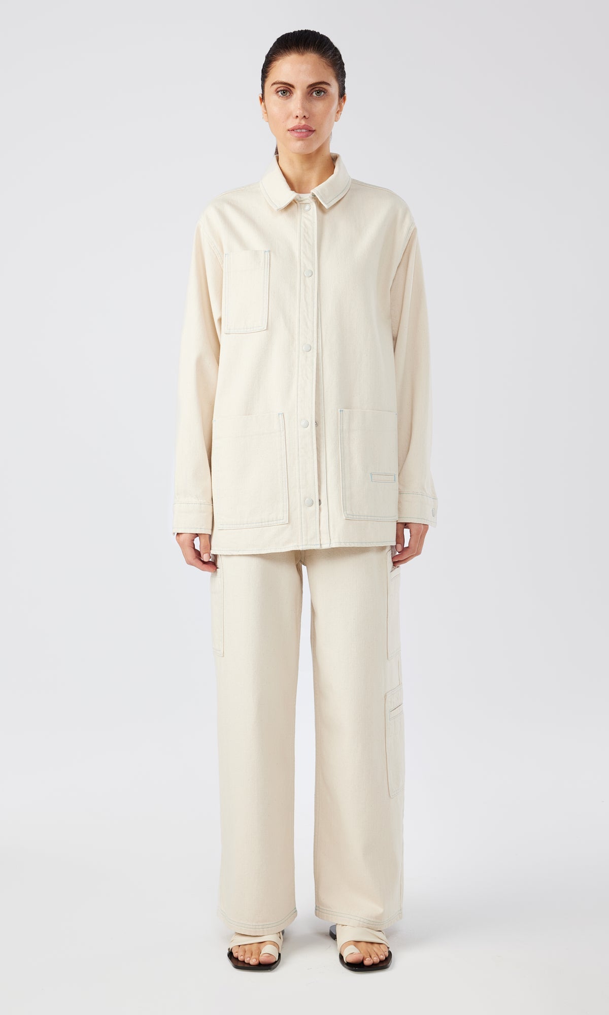 Ms. Campbell Oversized Cargo Shirt