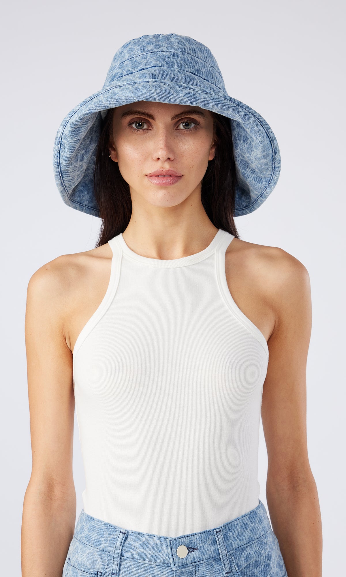 Ms. Triarchy Monogram Bucket Hat