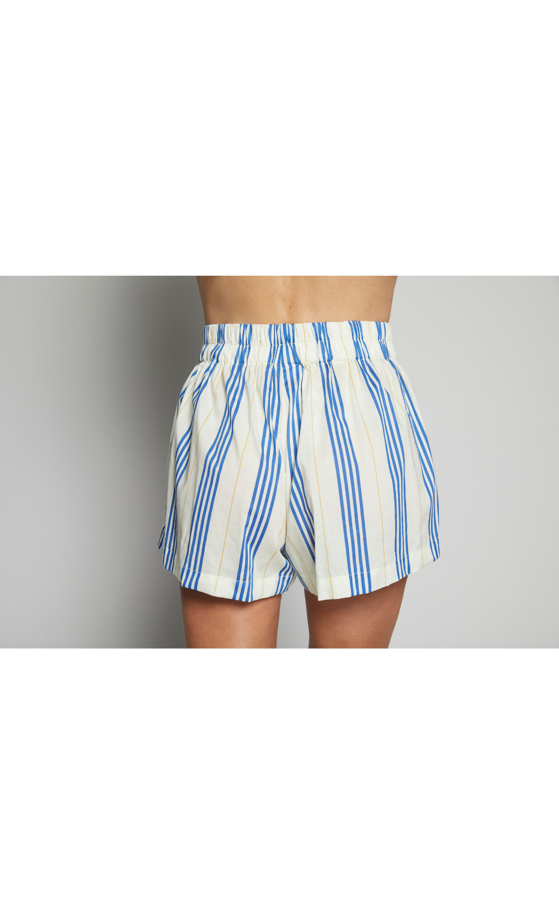 Striped Cotton Boxing Short