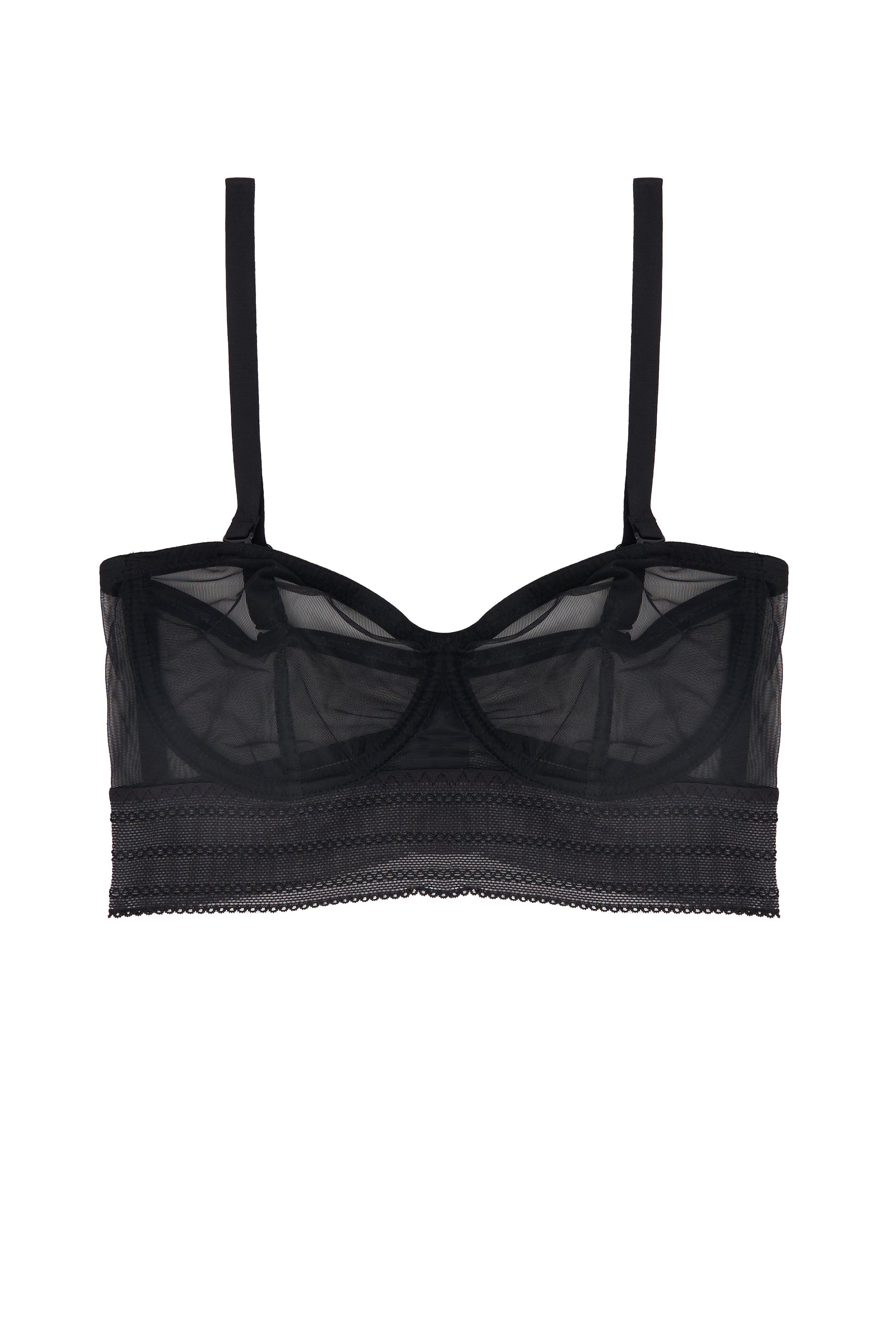 Bare Underwire Longline Bra