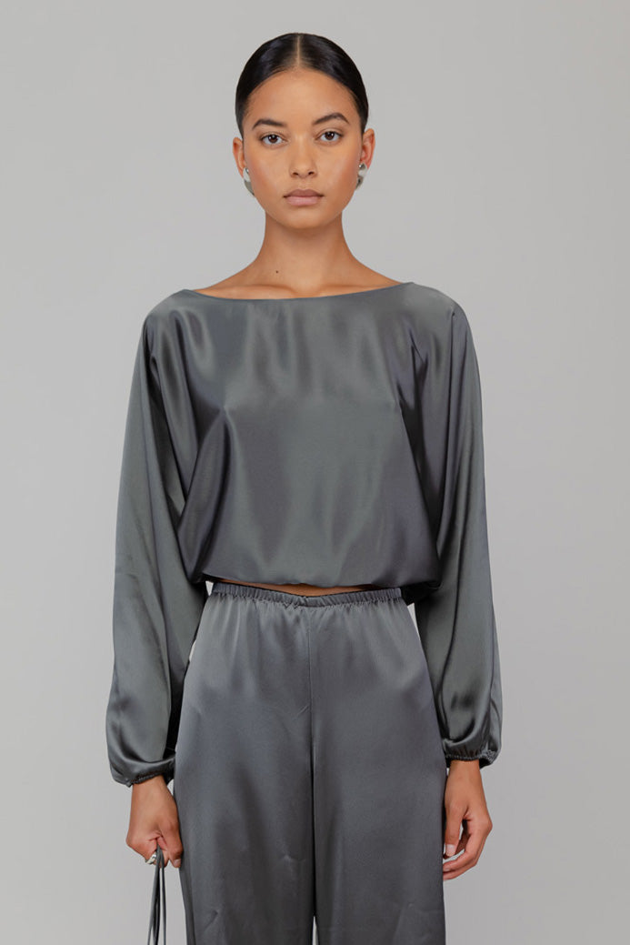 Barb Longsleeve Blouson