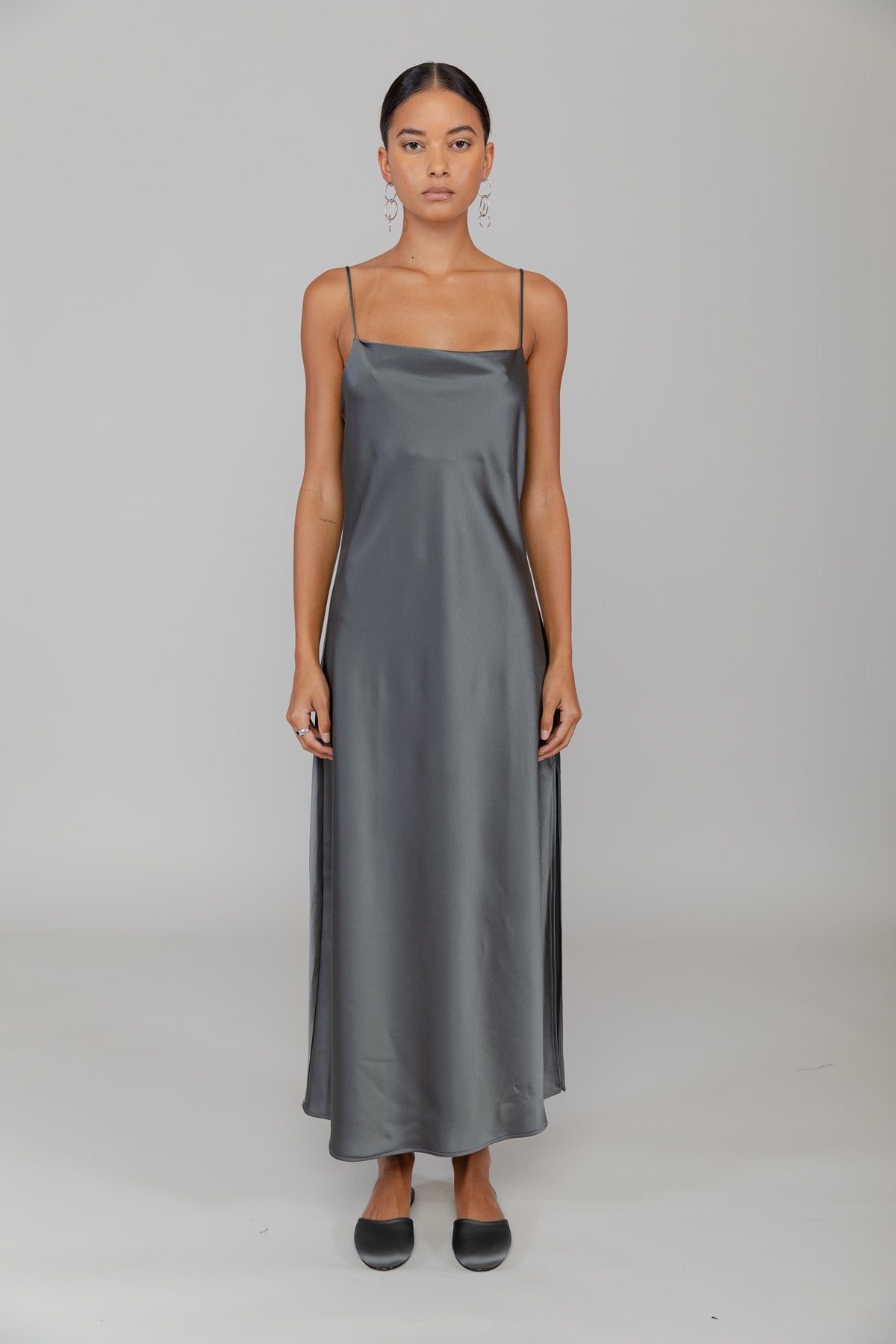 Barb Square Neck Maxi Dress