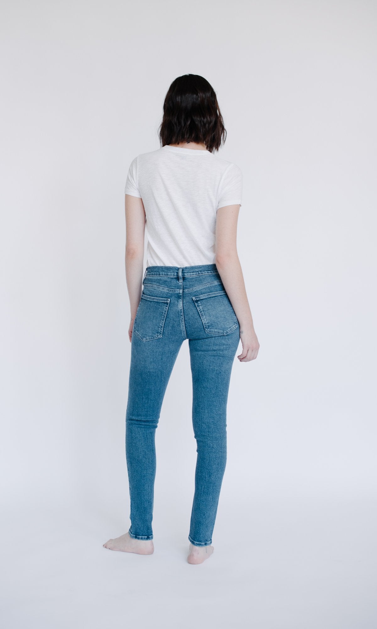 Plastic Free Skinny - Medium Indigo