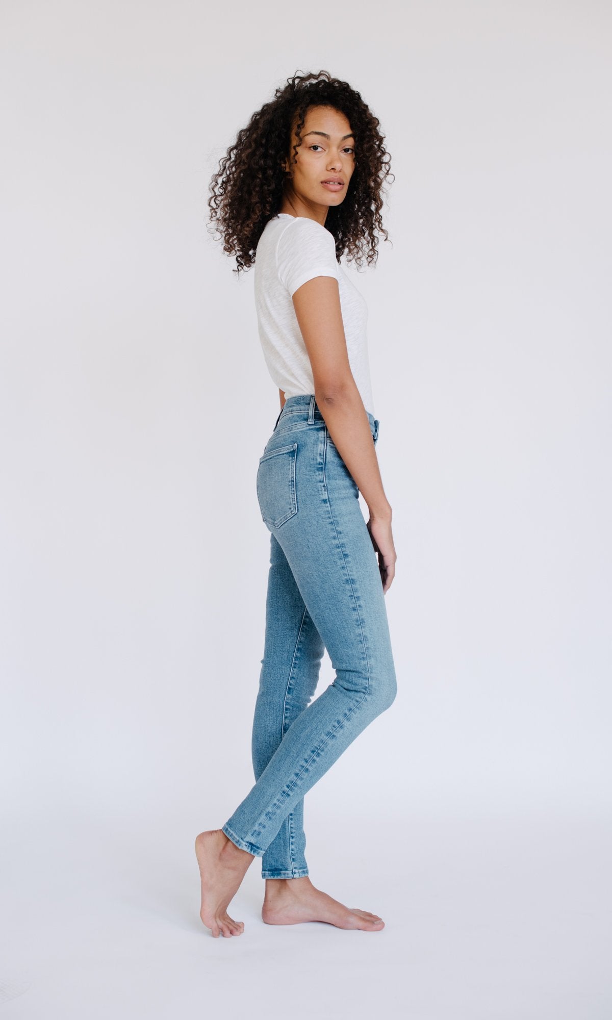 Plastic Free Skinny - Light Indigo