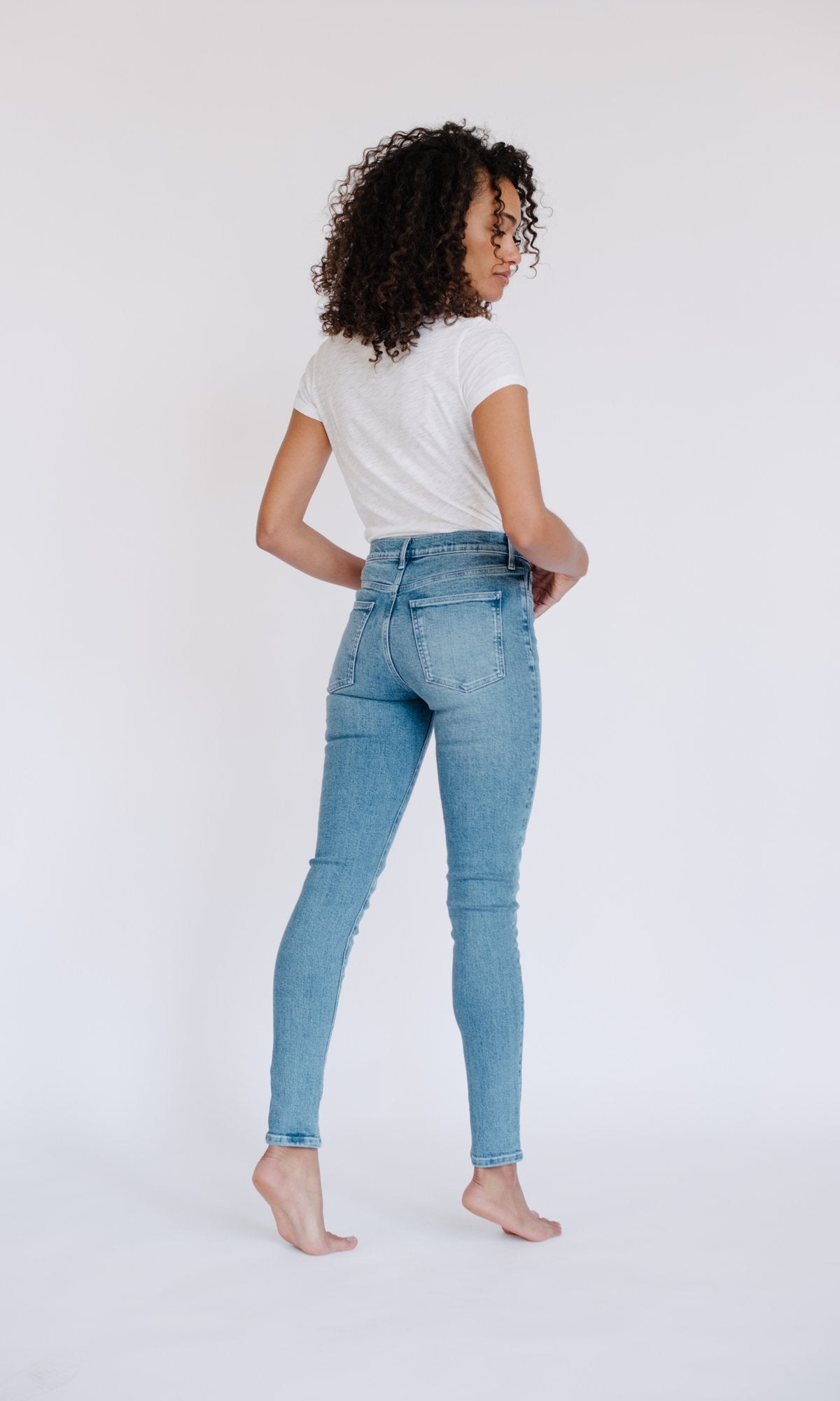 Plastic Free Skinny - Light Indigo