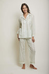 Striped Long Sleeve Pajama Set