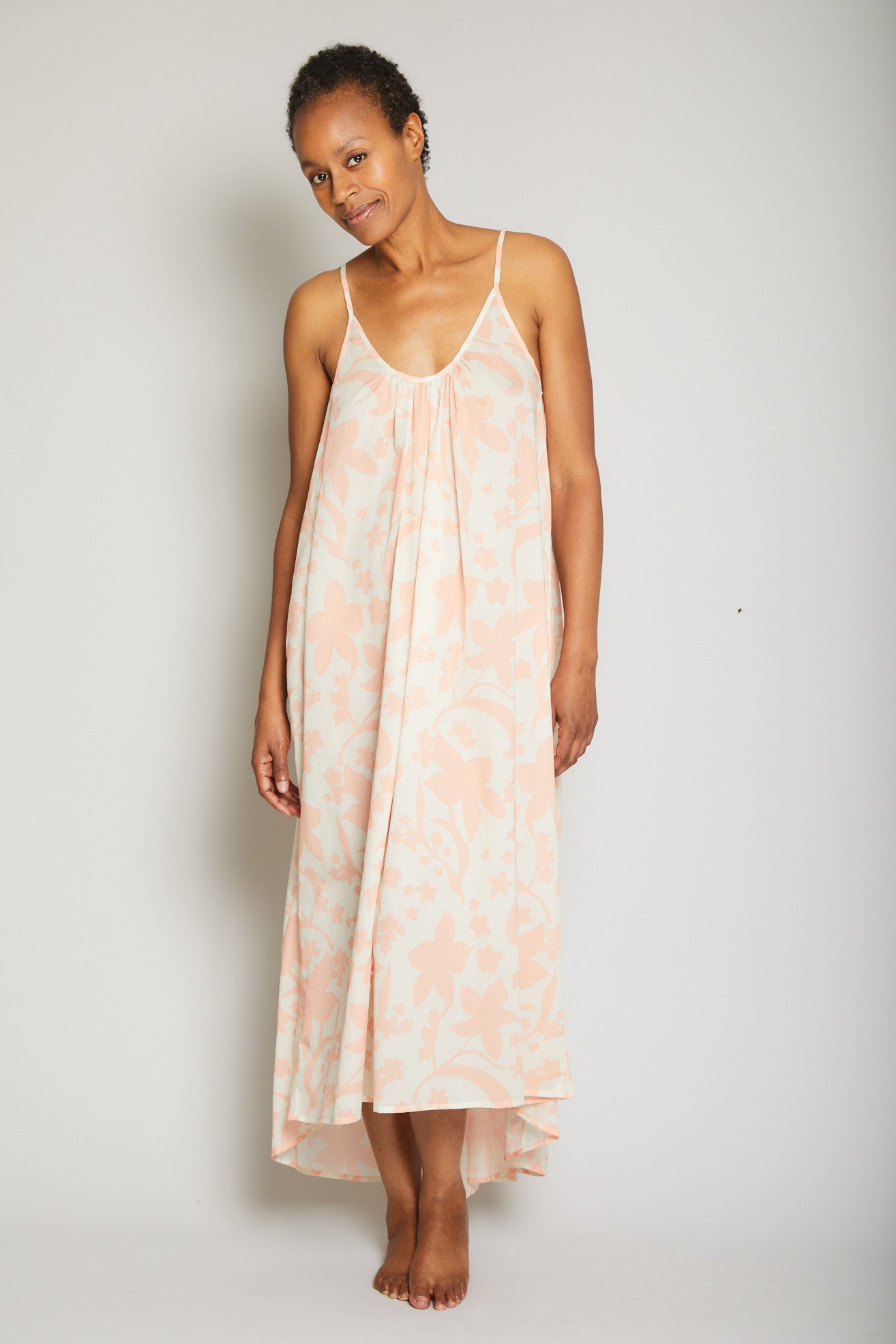 Hawaiian High Low Dress