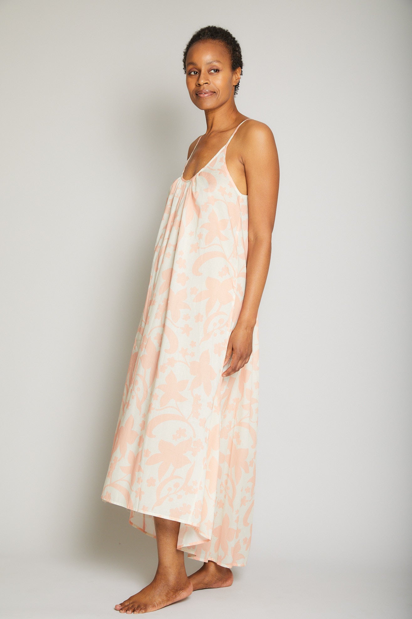 Hawaiian High Low Dress