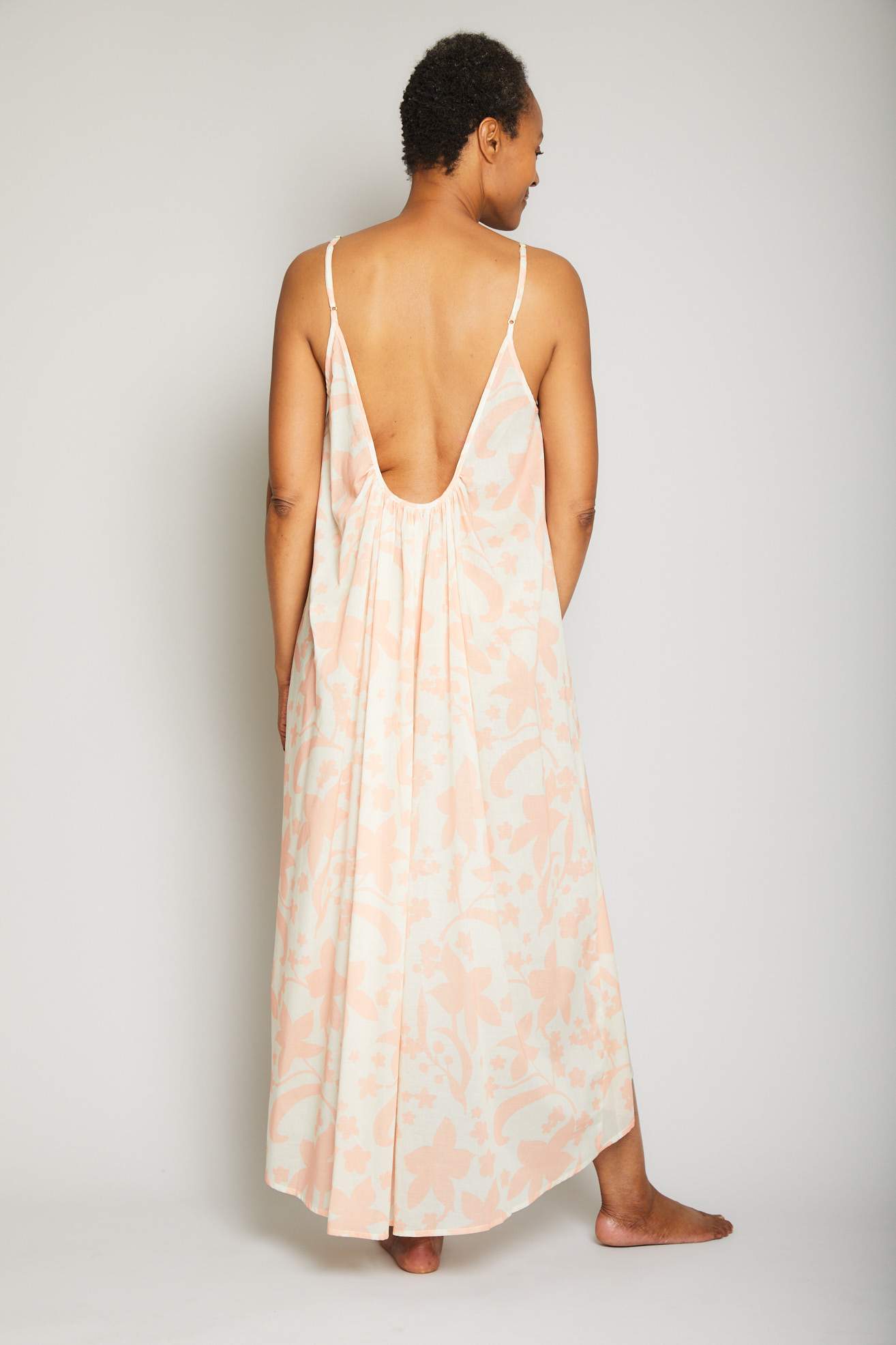 Hawaiian High Low Dress