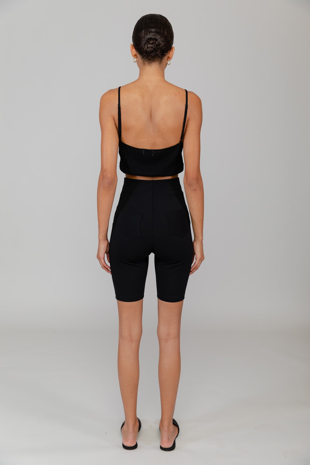 Jasmine Pointelle Drawstring Tank