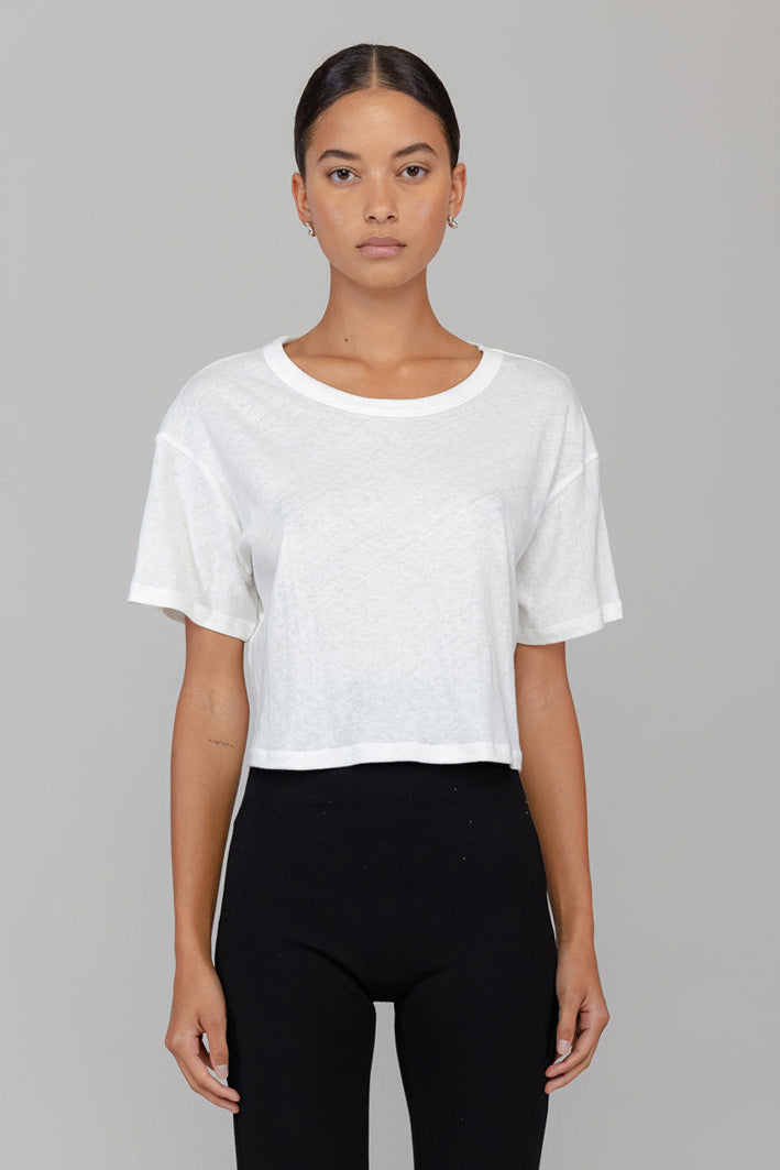 Laura Crop Boxy Tee