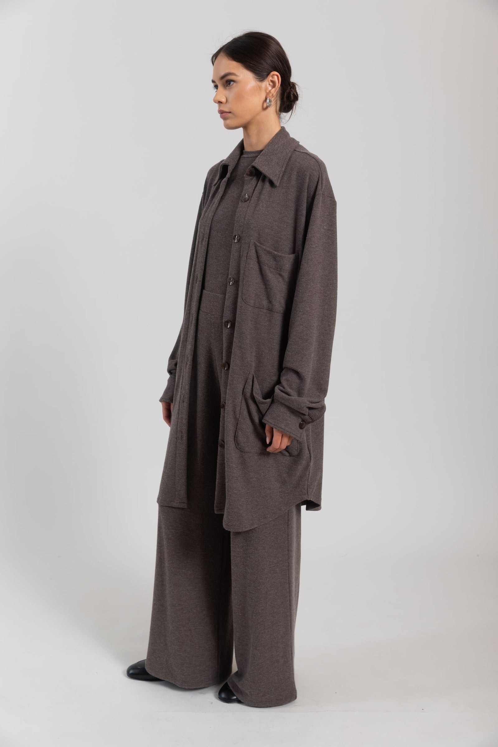 Lauren Oversized Button Down with Pocket