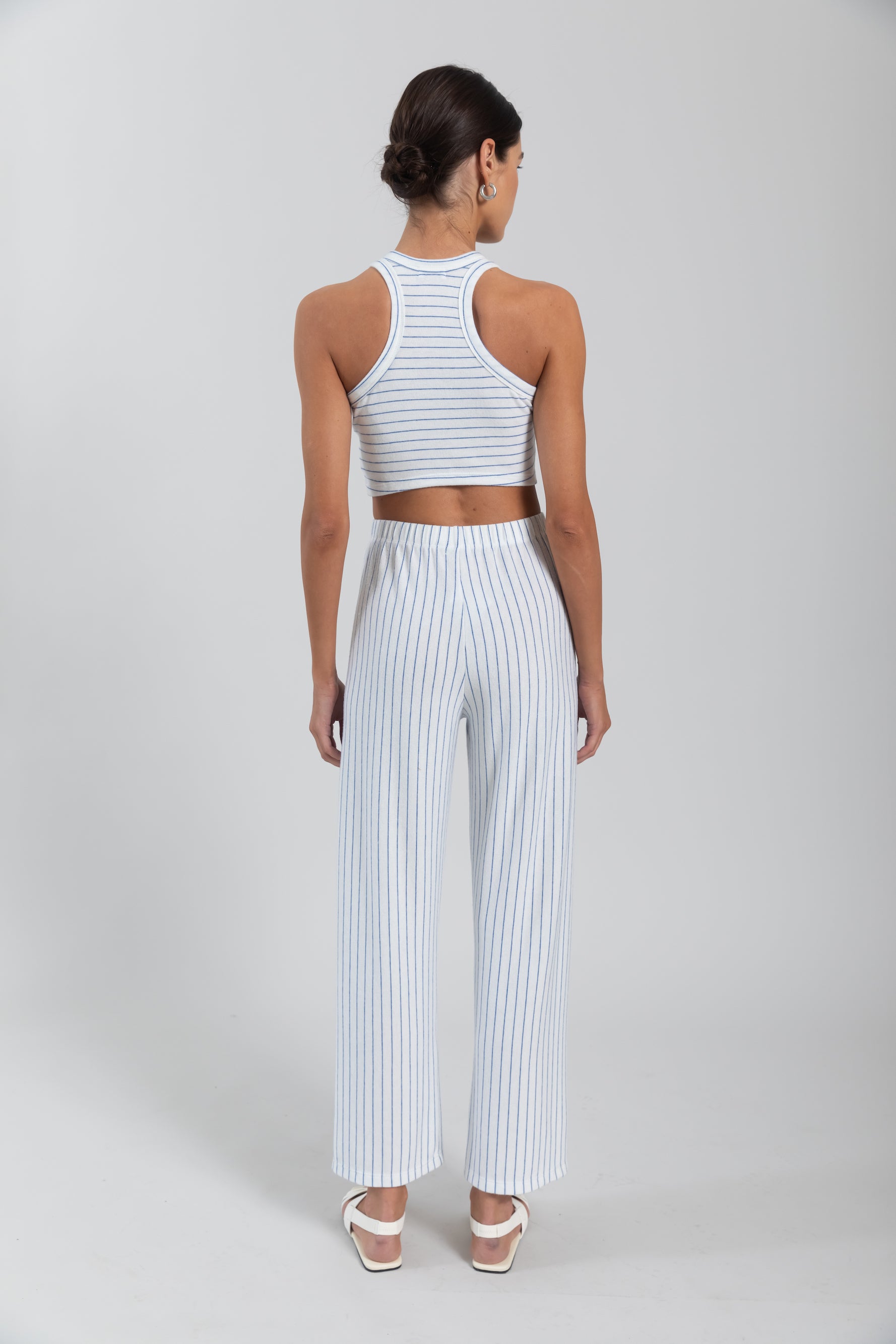 Lauren Stripe Burnout Pant