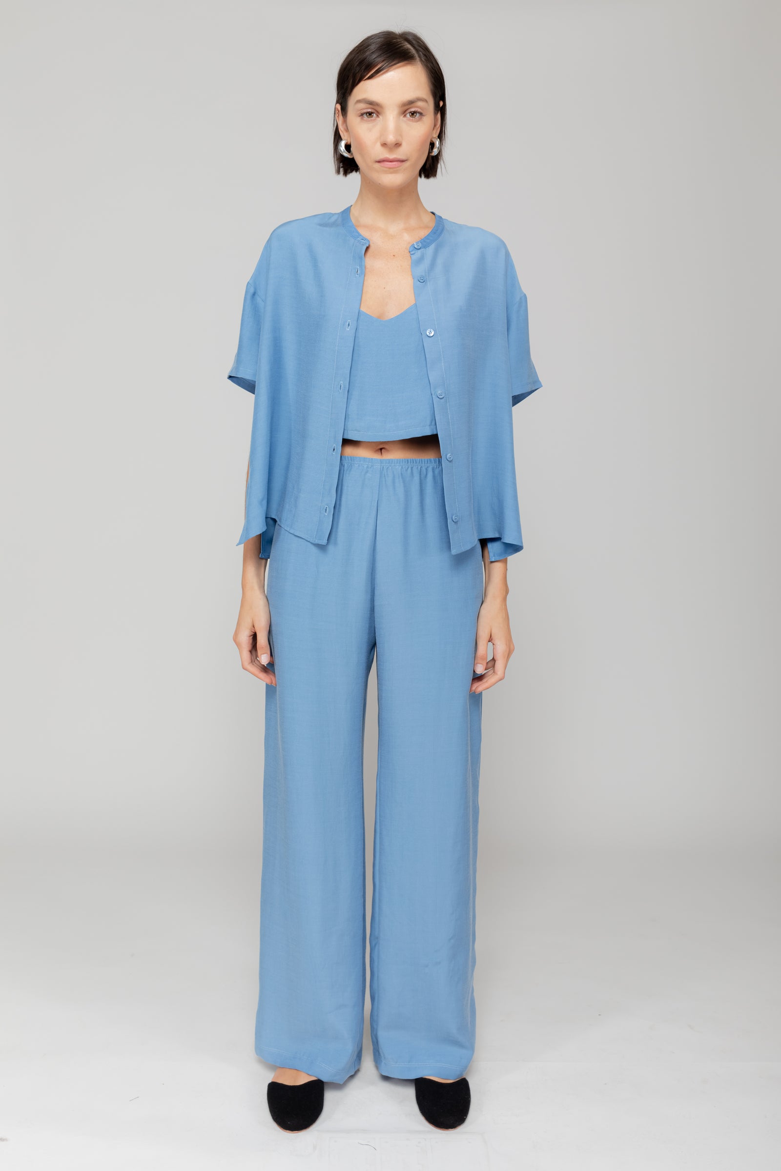 Kim Short Sleeve Button Down