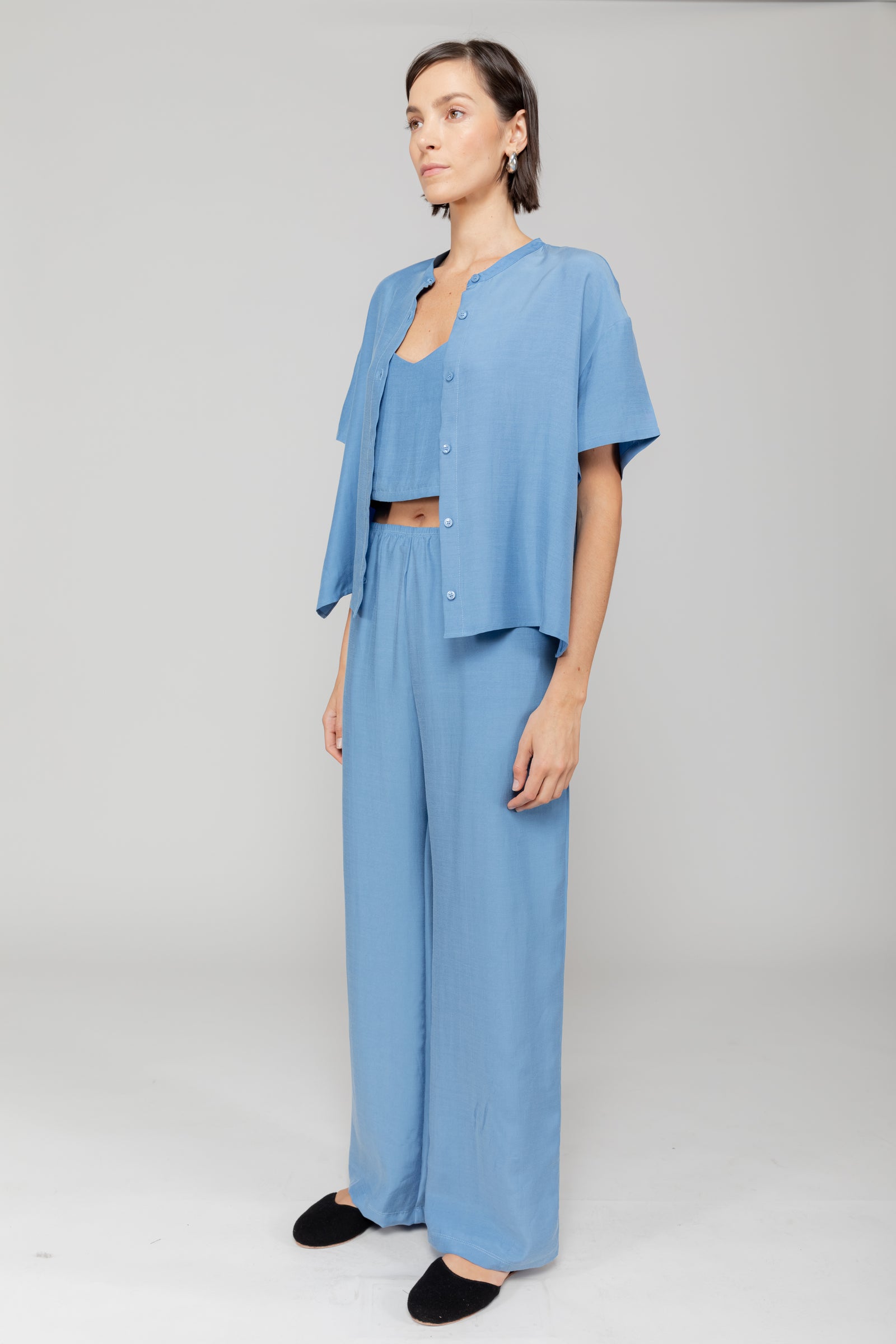 Kim Short Sleeve Button Down