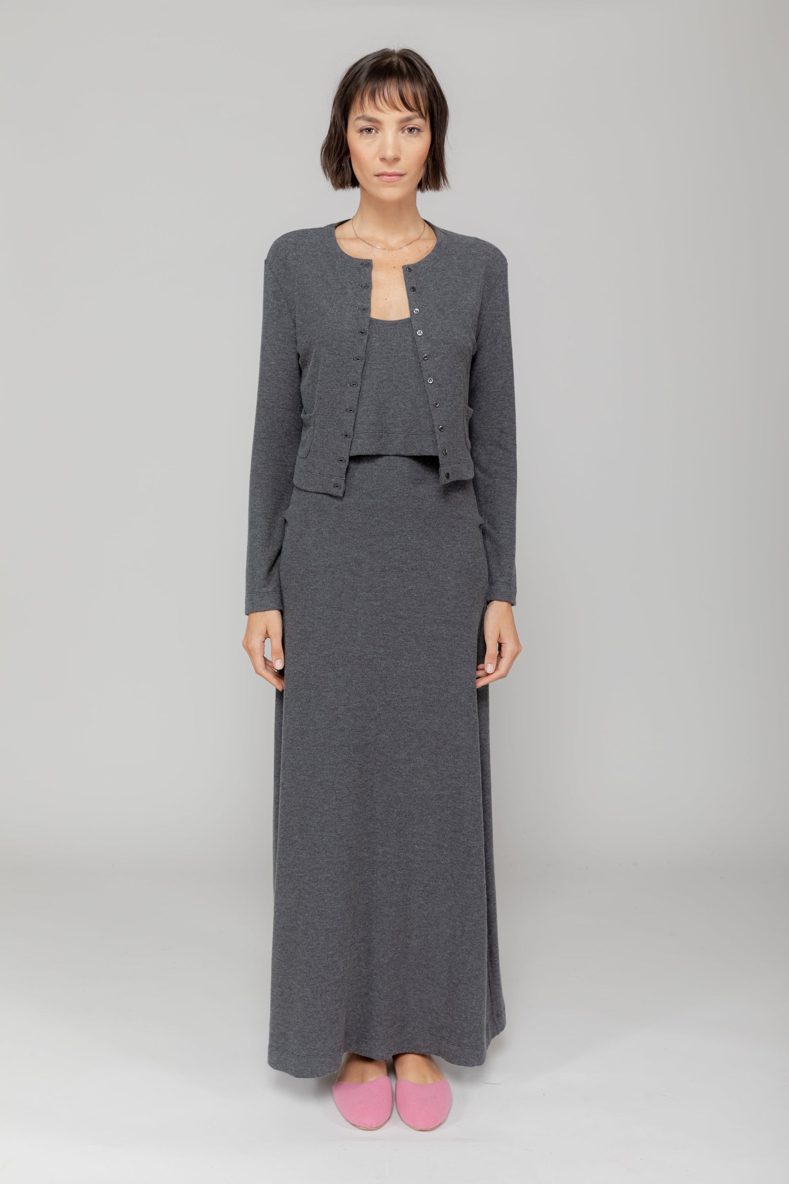 Lauren High Waist Maxi Skirt