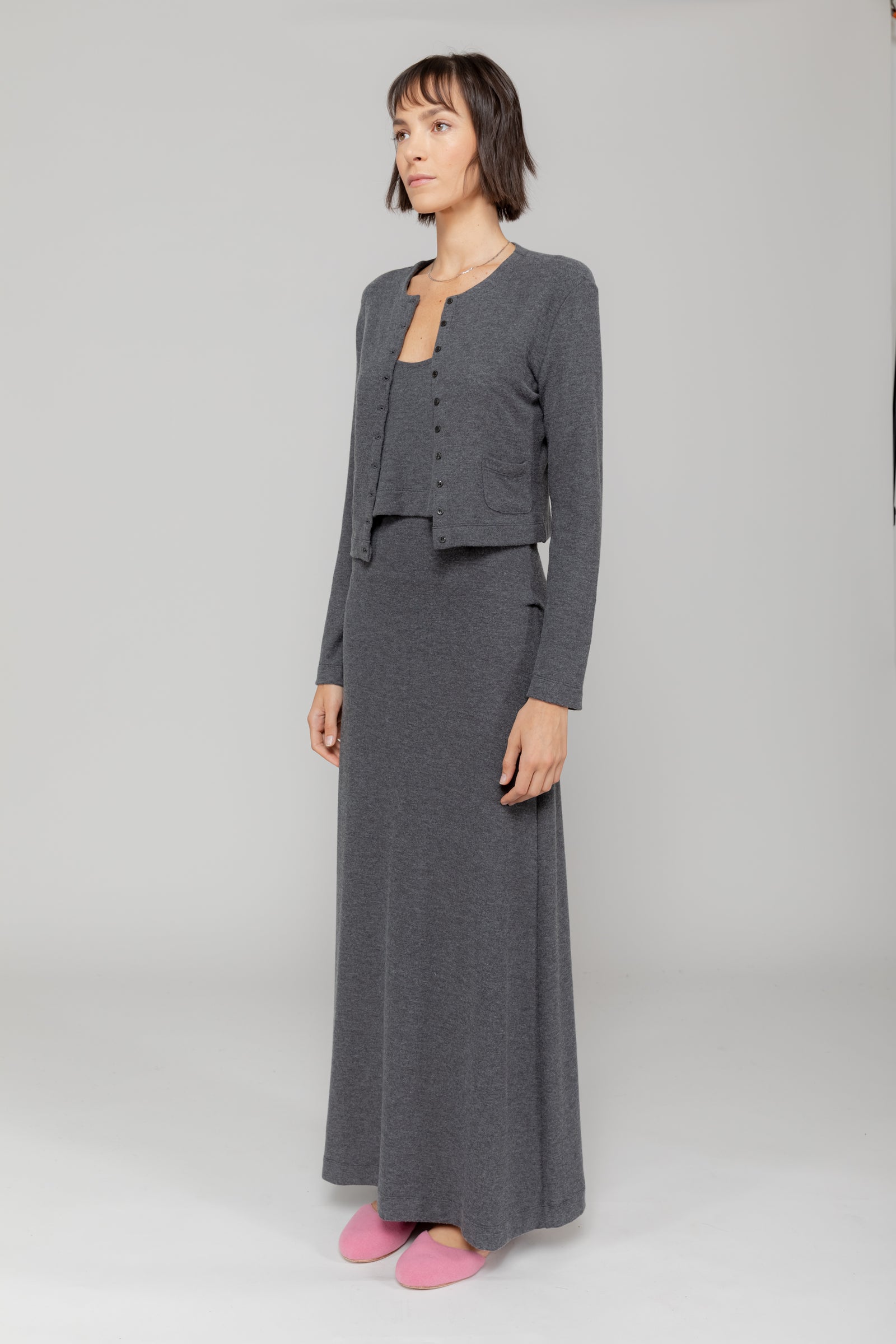 Lauren High Waist Maxi Skirt