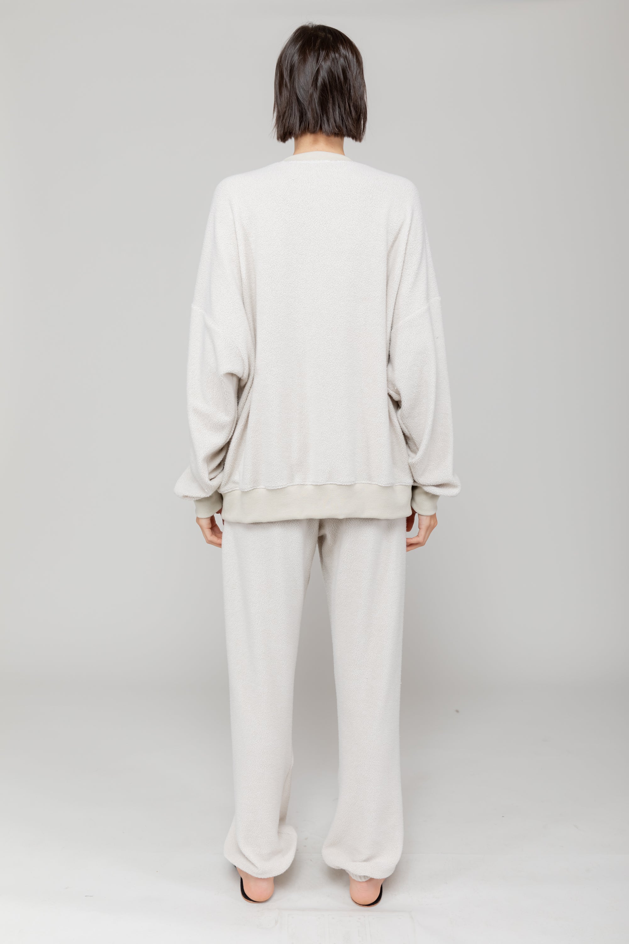 Teddy Oversized Crewneck Sweatshirt