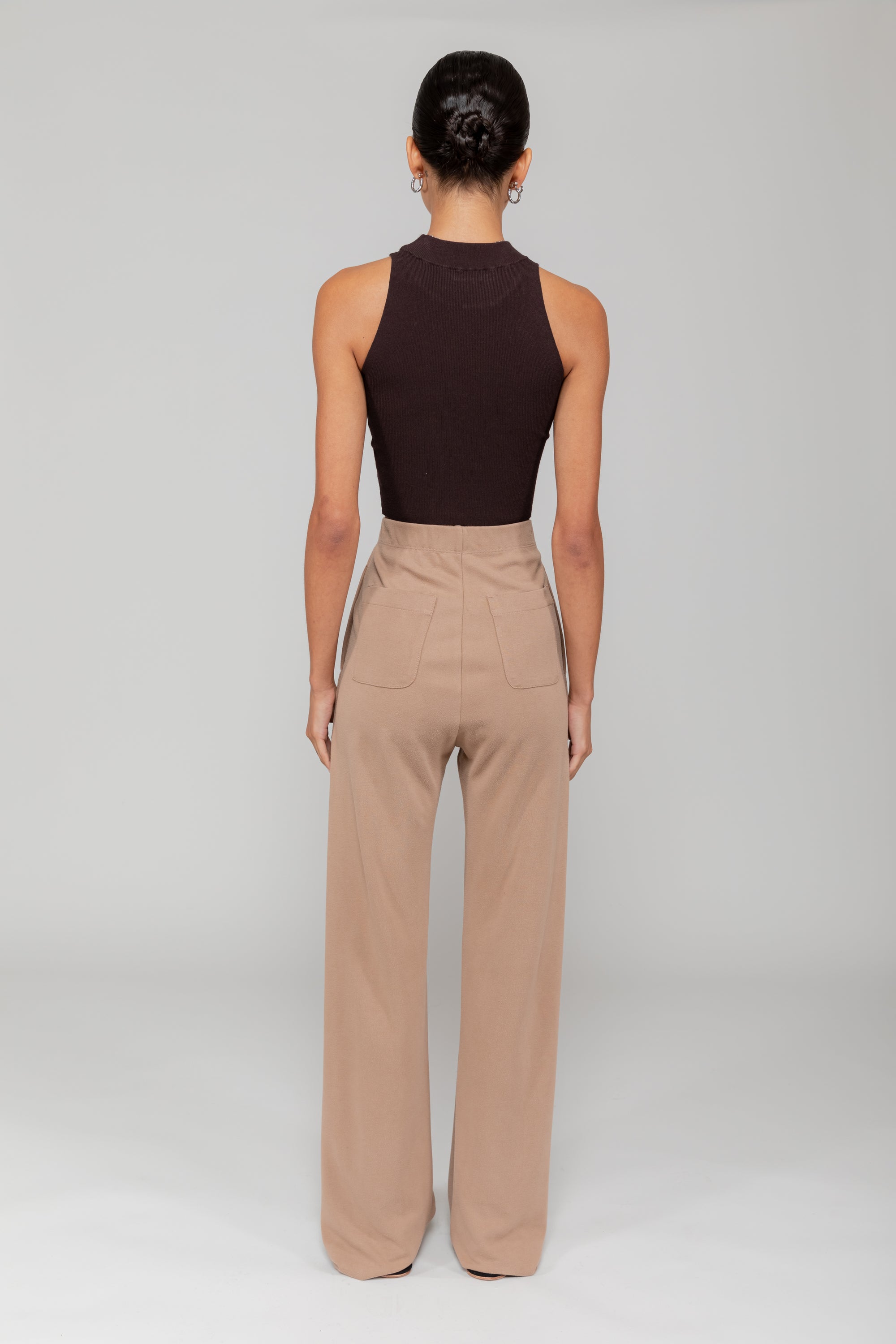 Grace Crop Mockneck Tank