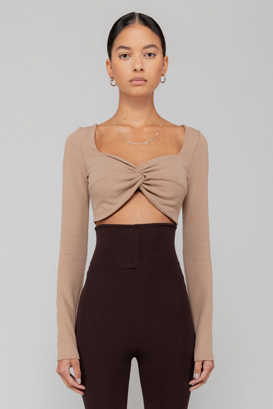 Rio Long Sleeve Twist Top