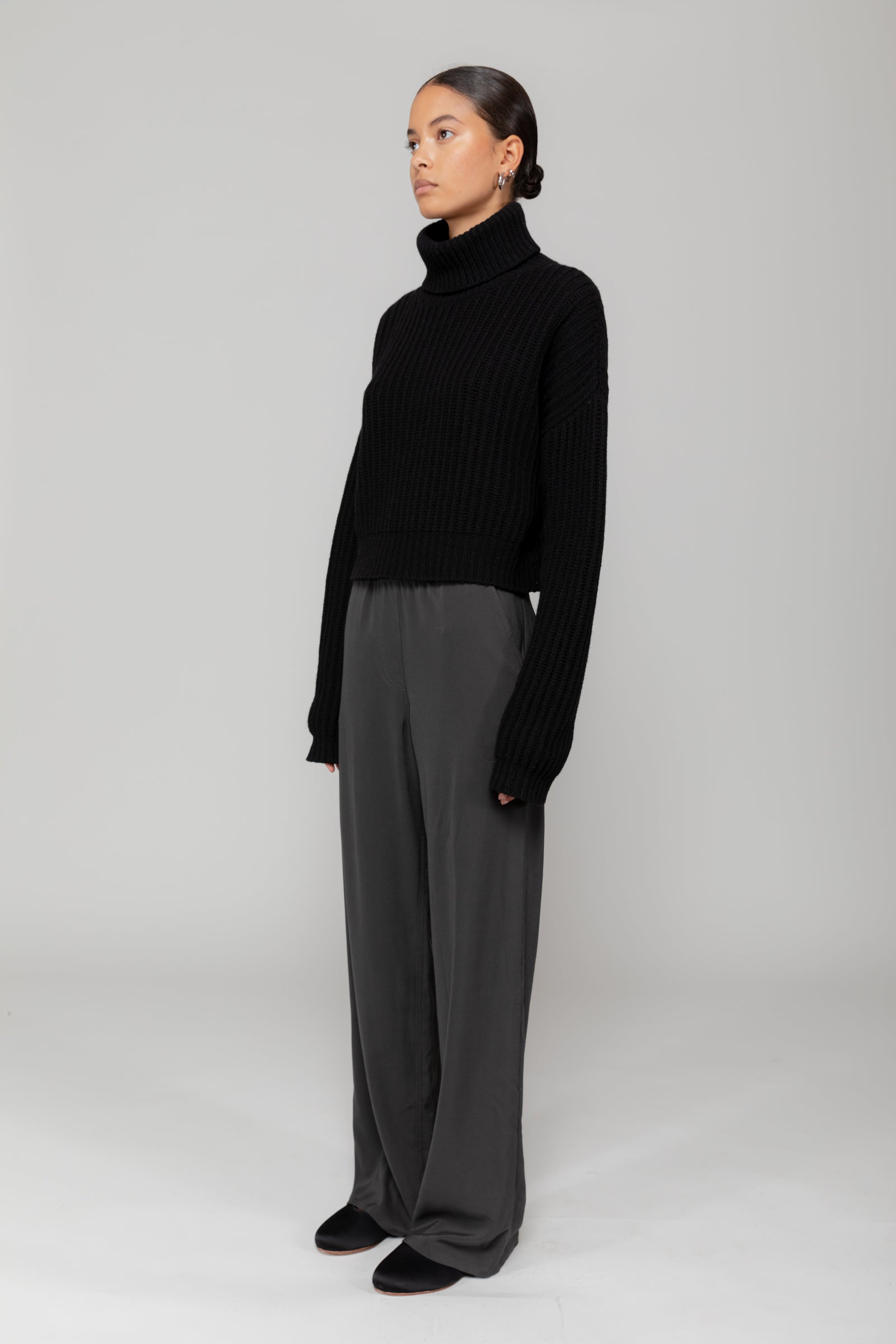 Zoe Rib Turtleneck