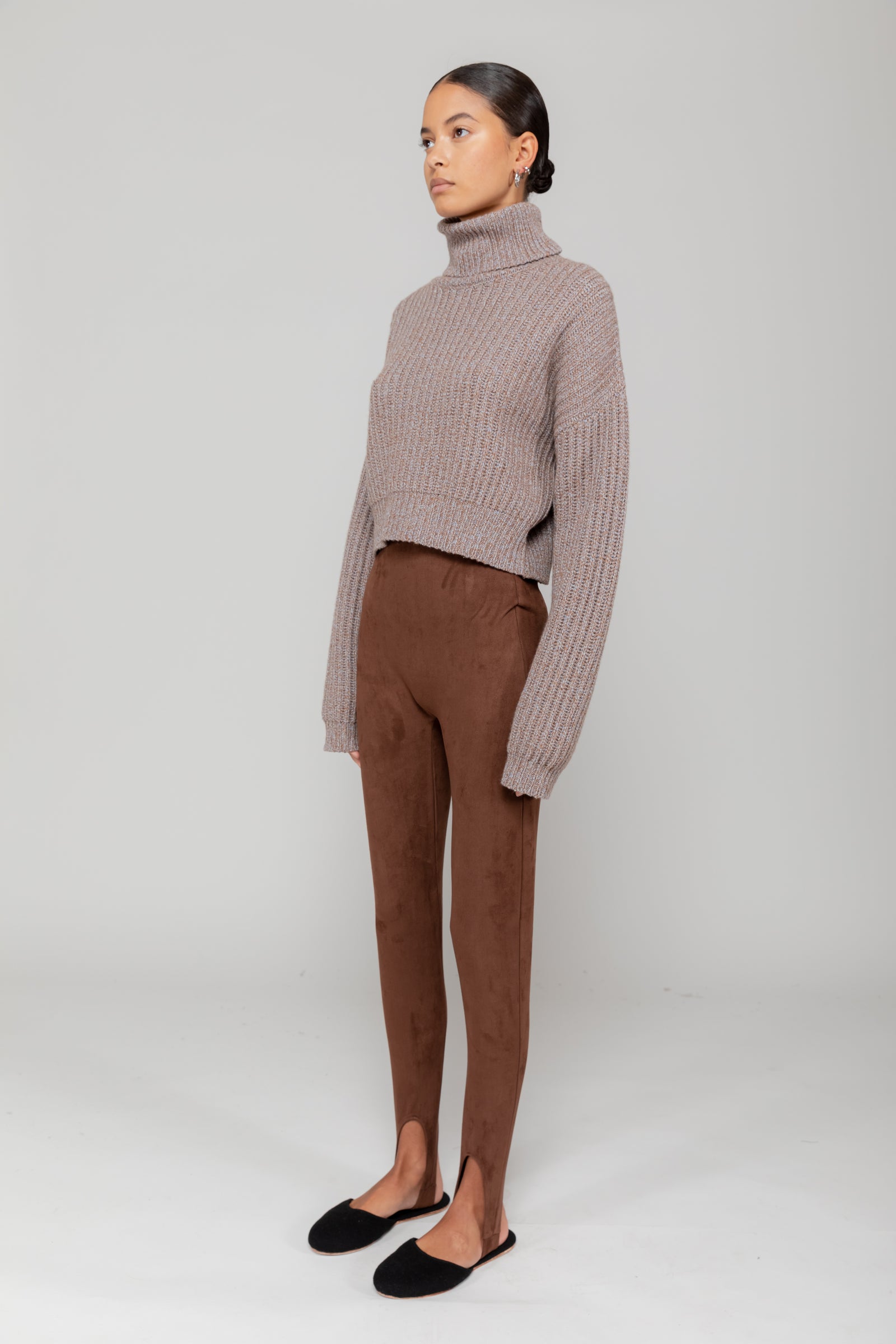 Zoe Rib Turtleneck