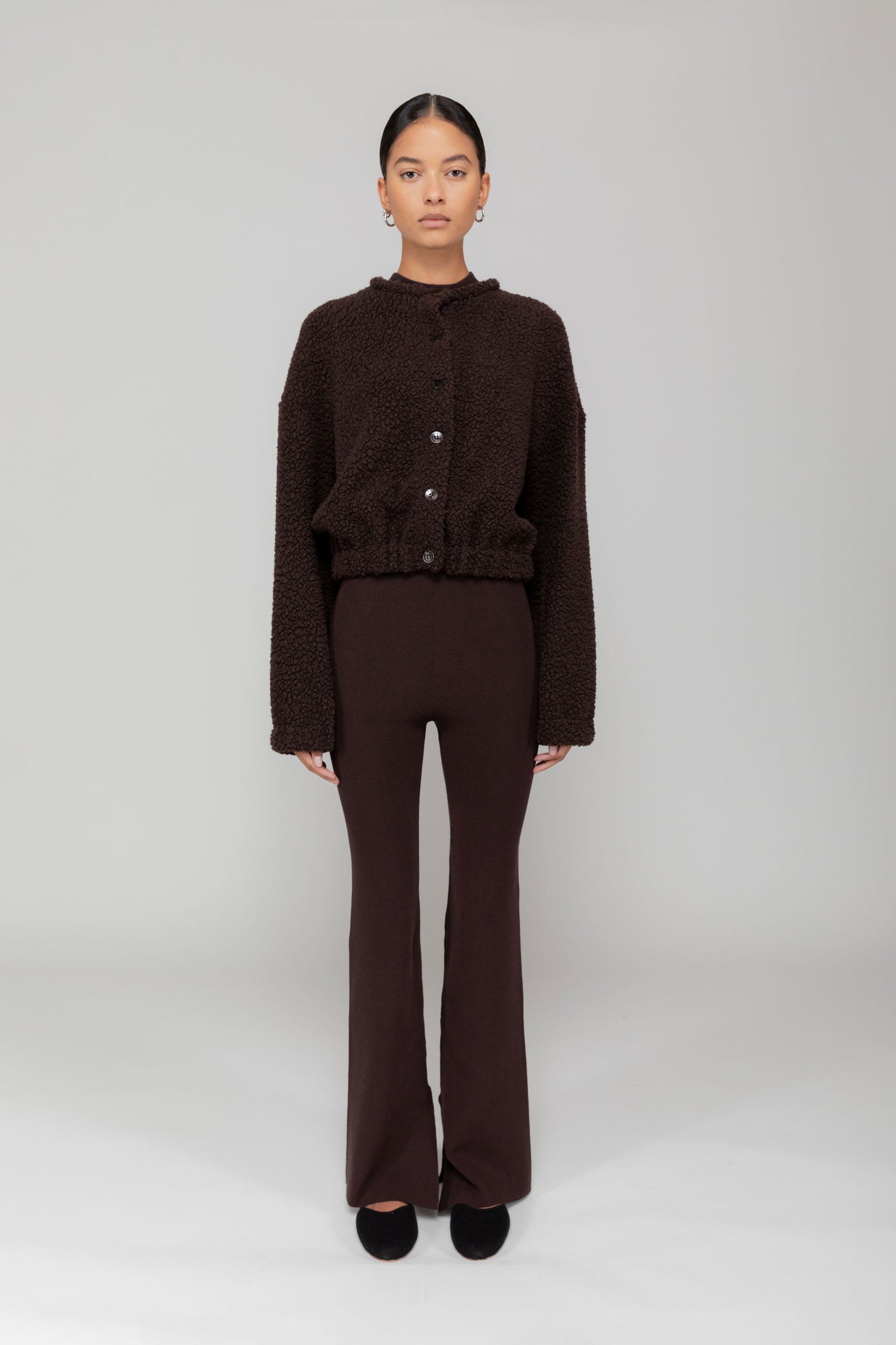 Mica Collarless Blouson