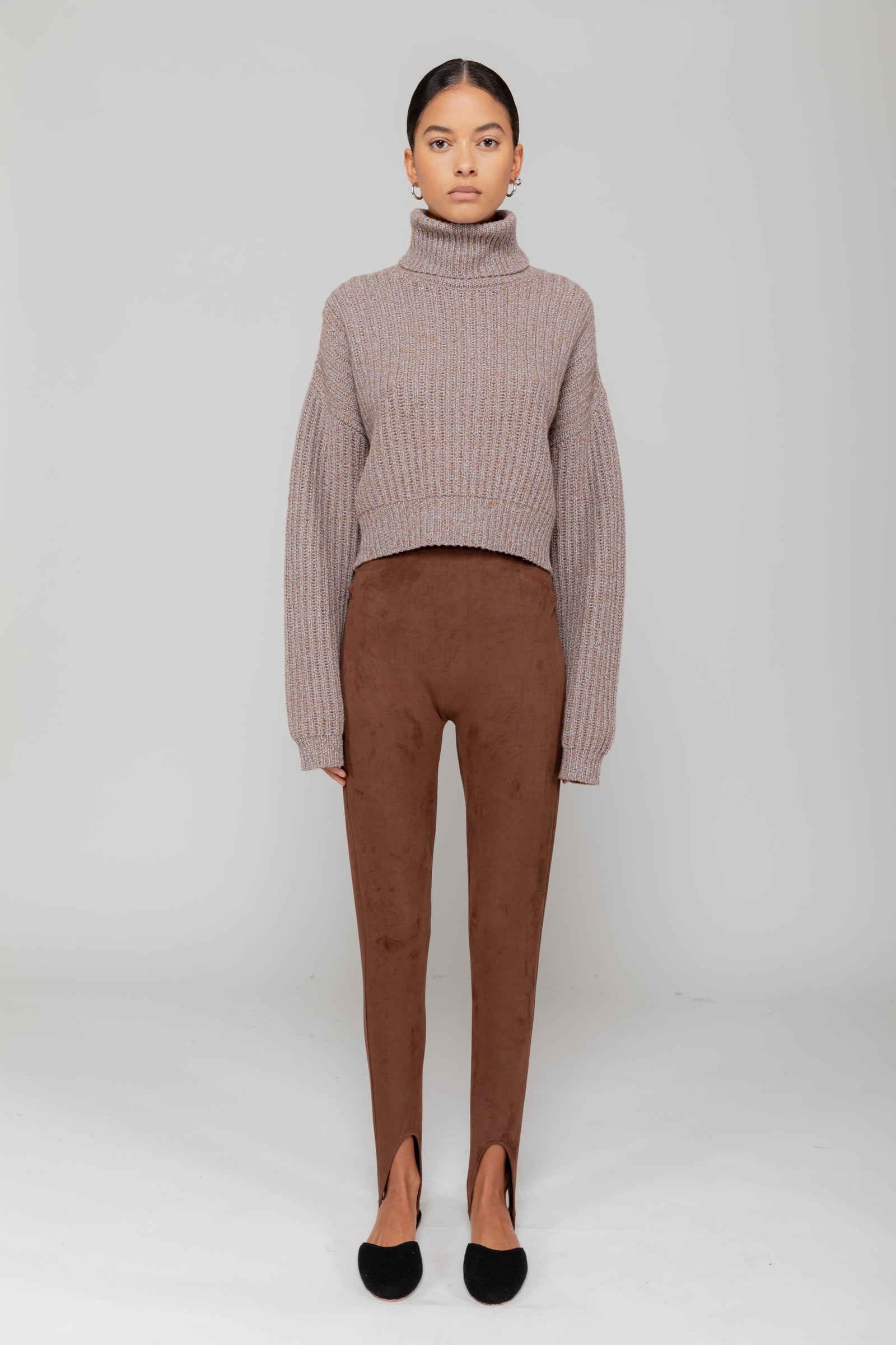 Zoe Rib Turtleneck