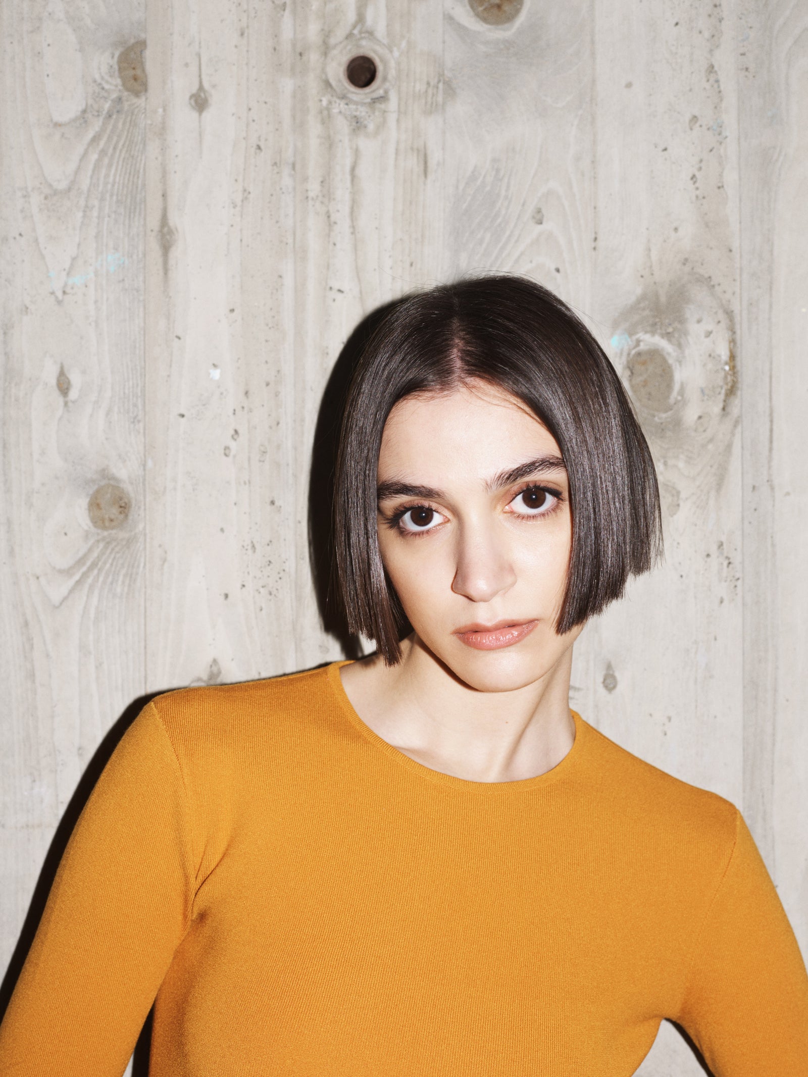 Drop Slit Mini Knit Dress