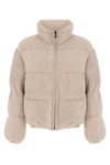 Shearling Puffer Jacket