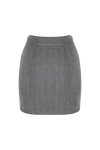 Curve Mini Wool Skirt