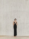 Triangle Top Jersey Gown