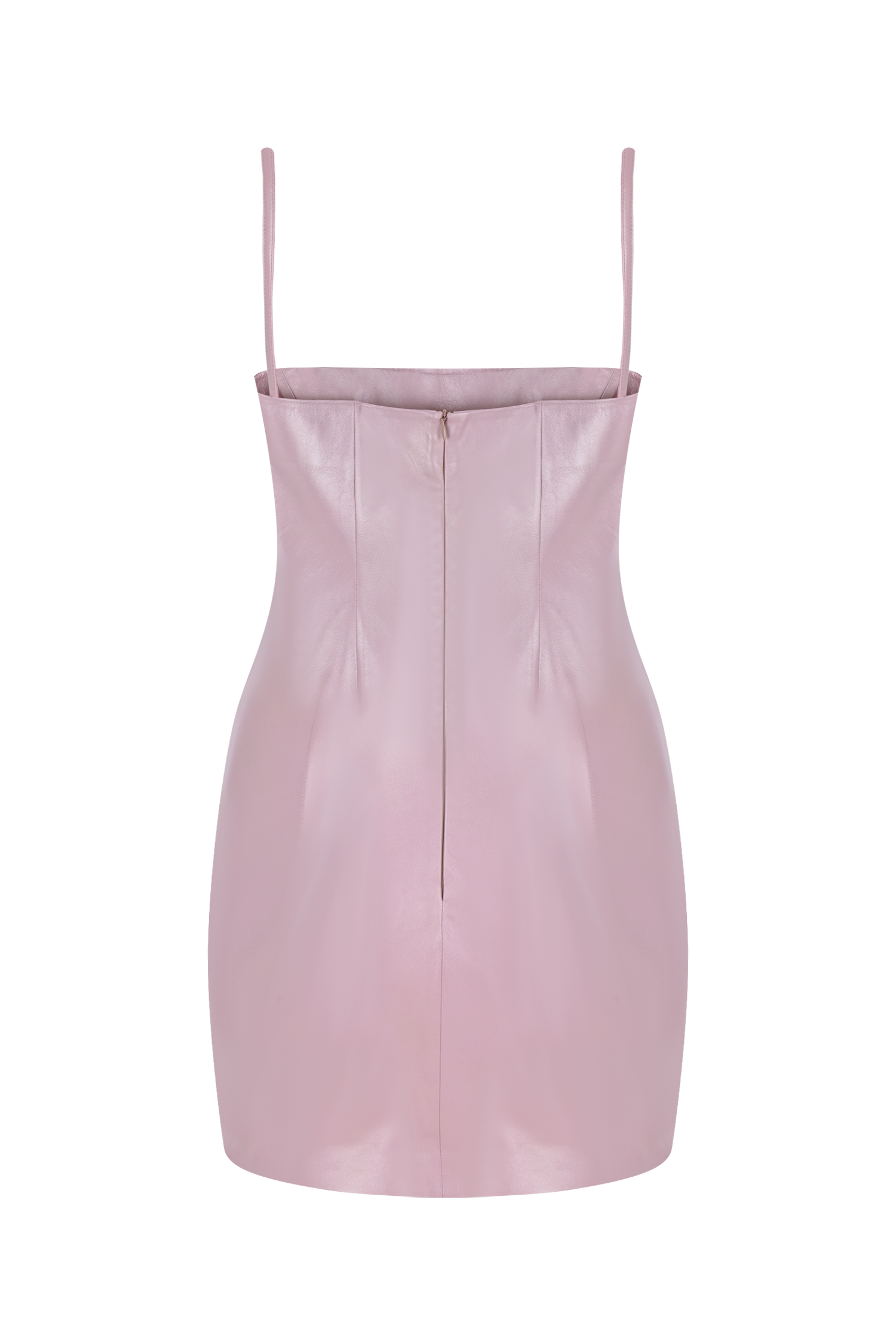 Leather Mini Bra Dress