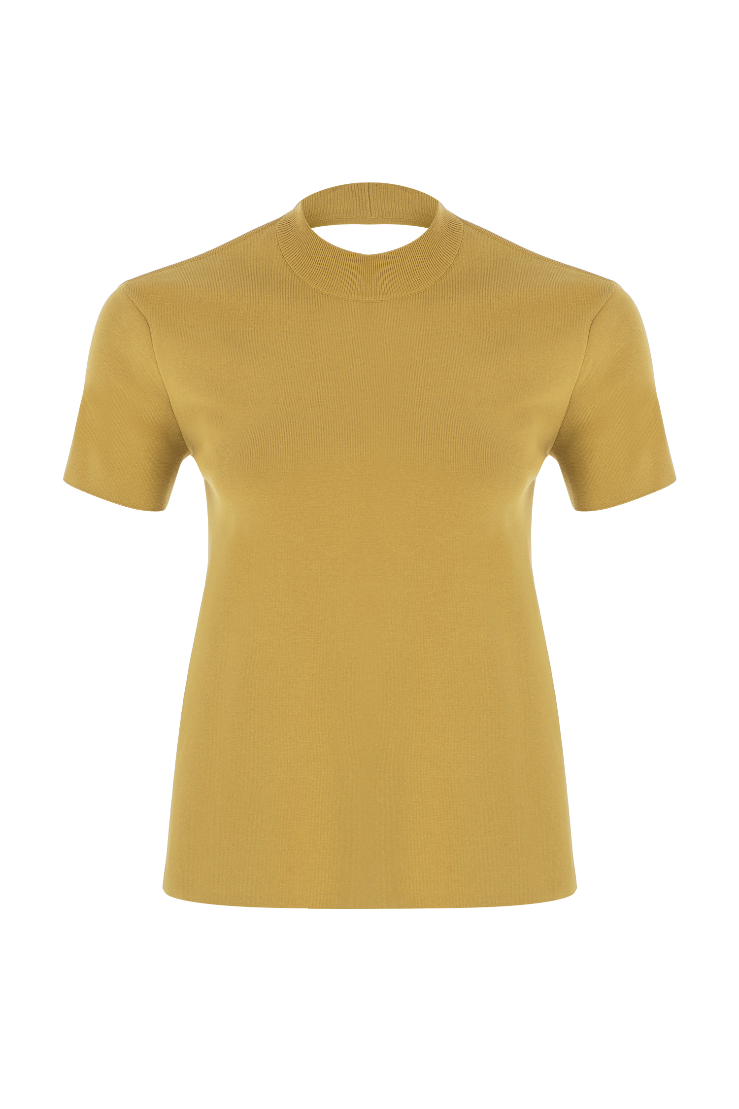 Backless Knit T Shirt