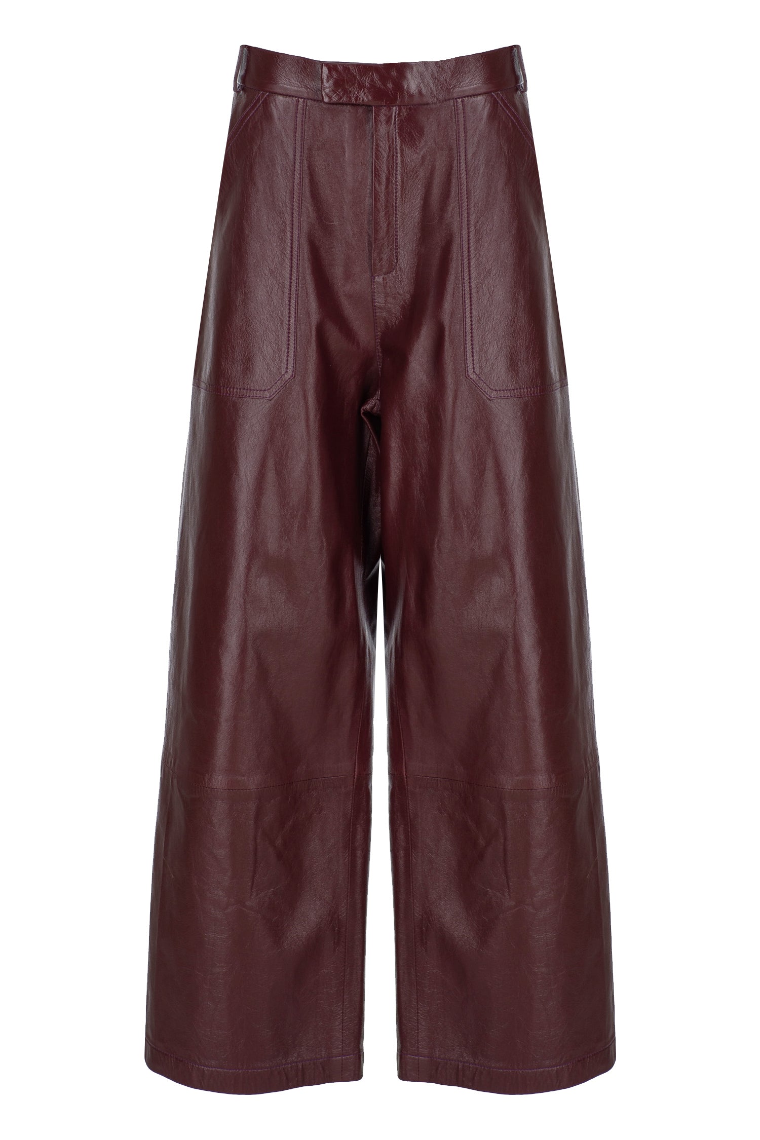 Culotte Leather Pants