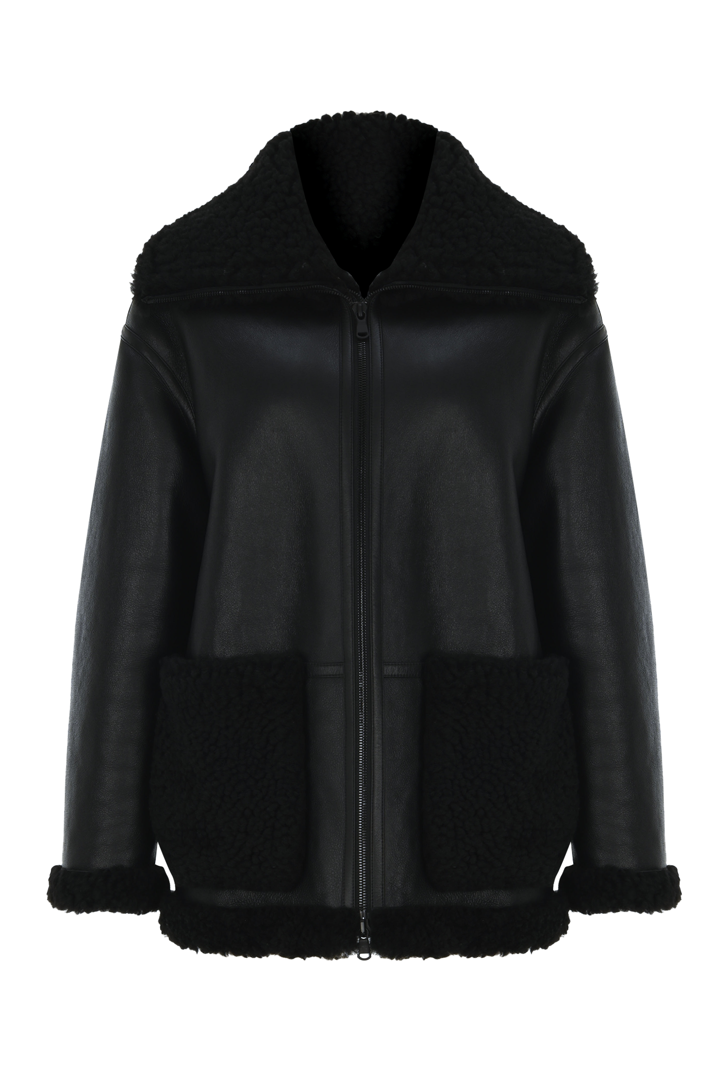 Oversize Shearling Jacket