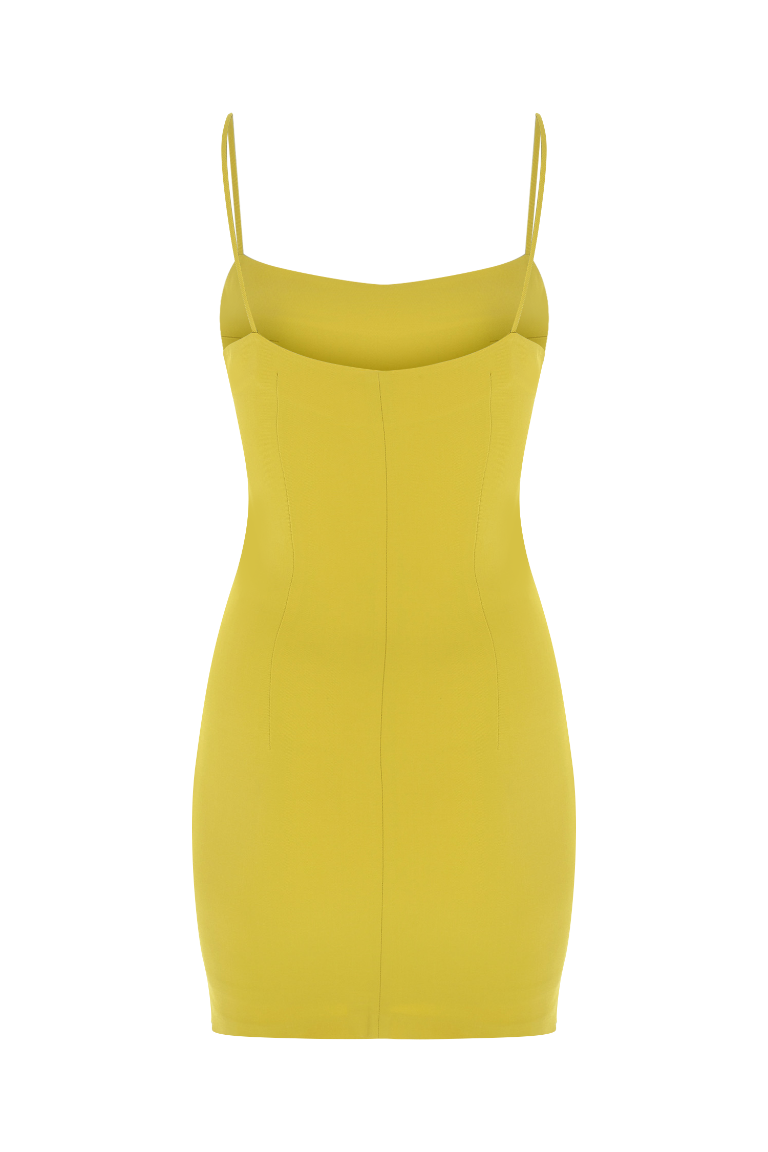 Spaghetti Wool Dress
