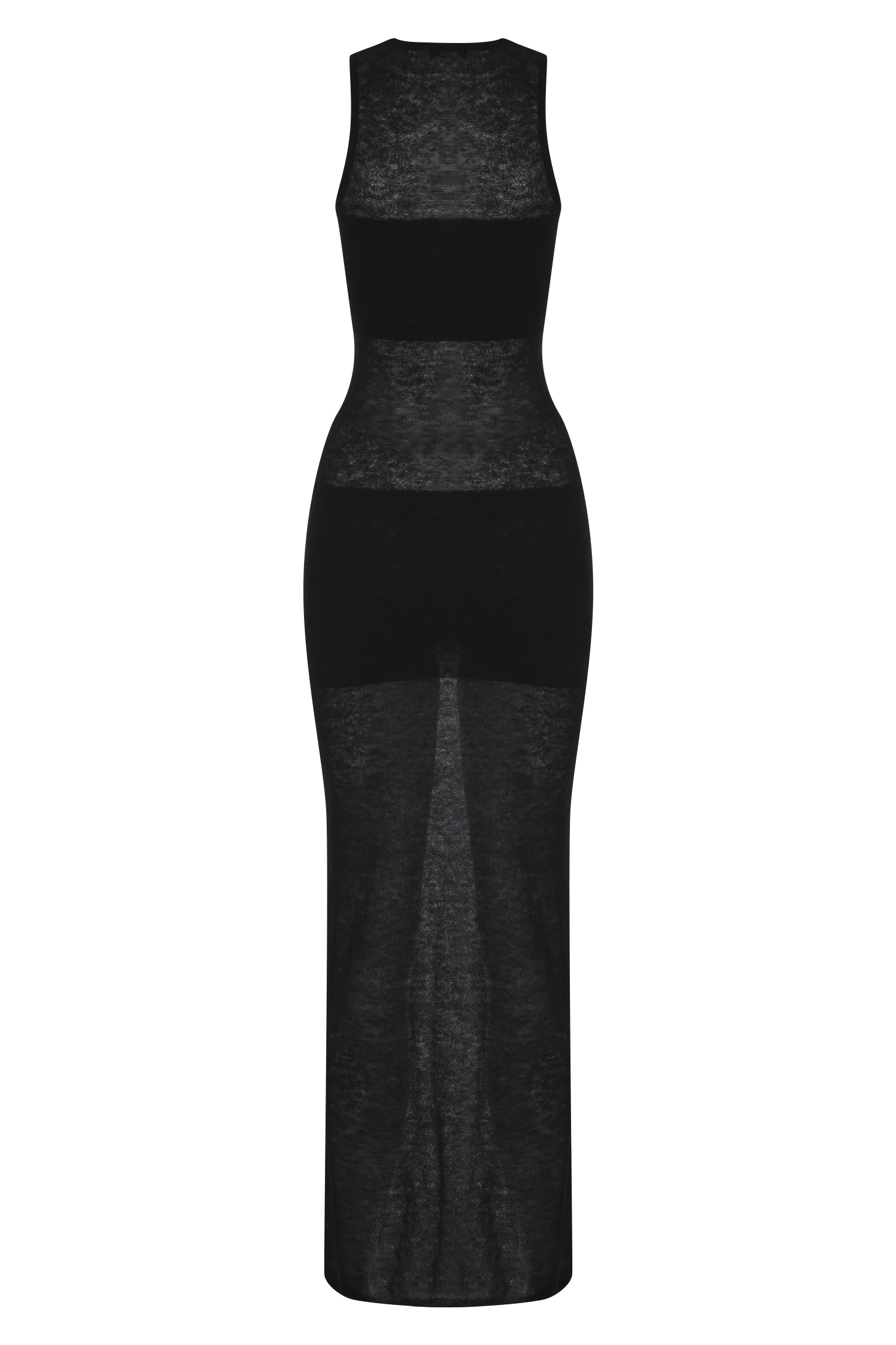 Sheer Mohair Midi Dress