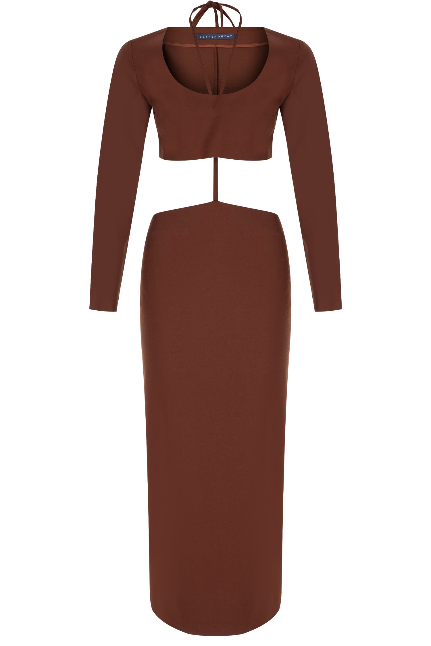 Two Pieces Wool Dress